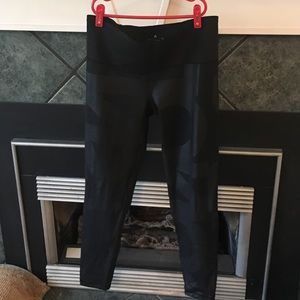 Adidas black on black tights